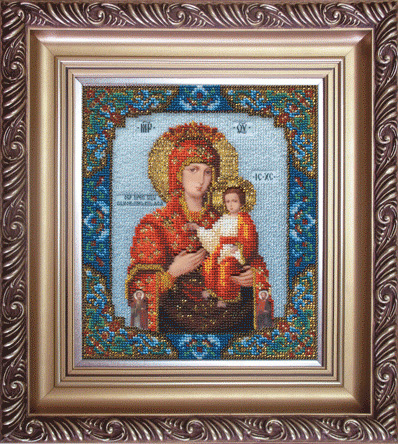 Икона Божьей Матери Самонаписавшаяся