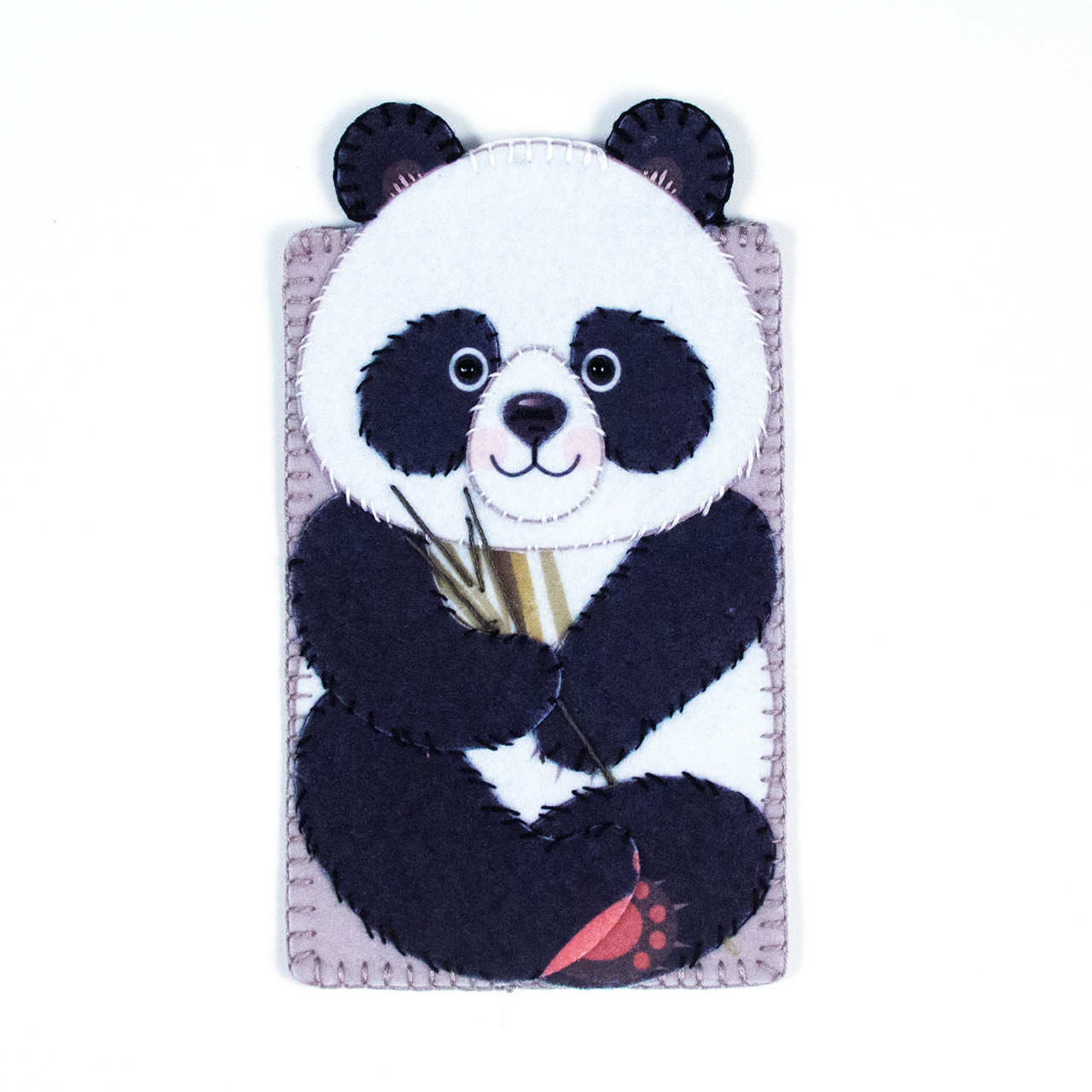 Набор для шитья чехла для телефона Милая панда